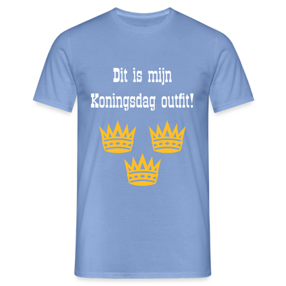 Dit Is Mijn Koningsdag Outfit! T-Shirt - carolina blue