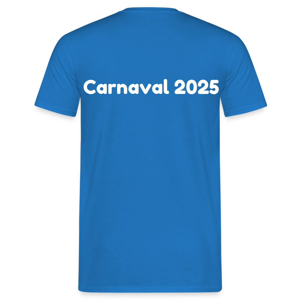 Deur De Achterdeur Carnaval T-Shirt - royal blue