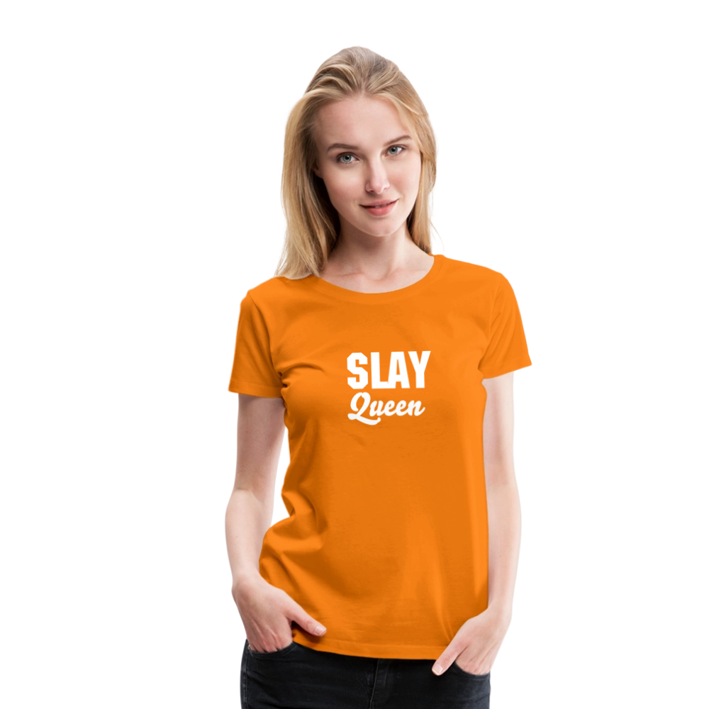 Slay Queen Shirt - orange