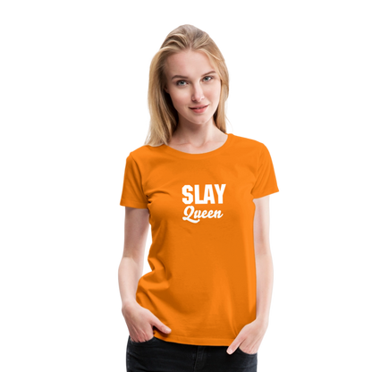 Slay Queen Shirt - orange