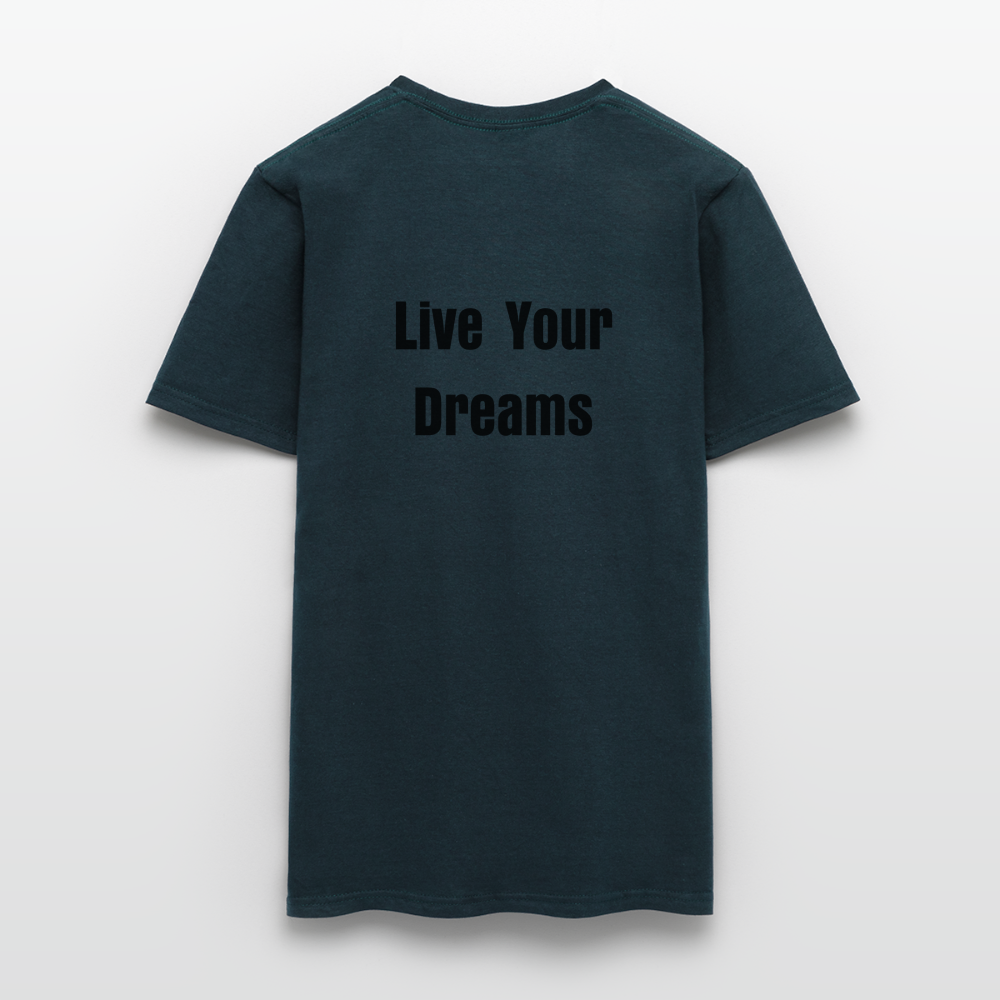 Live Your Dreams T- Shirt - navy