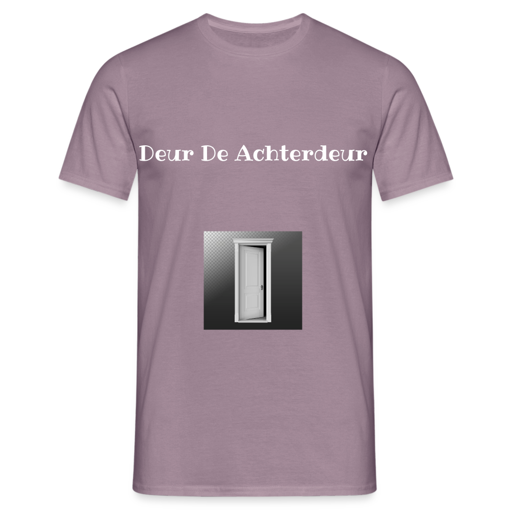 Deur De Achterdeur Carnaval T-Shirt - purple-grey 