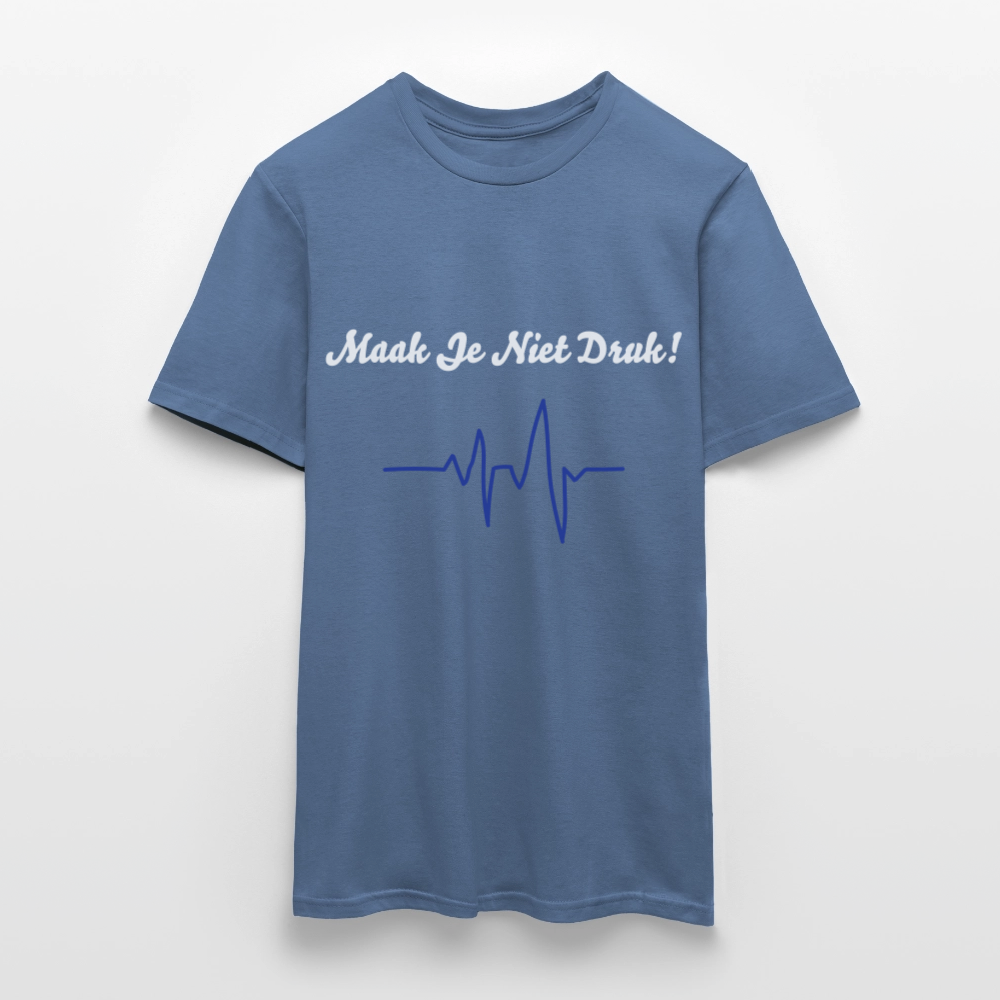 Maak Je Niet Druk! Carnaval T-Shirt - dove blue 