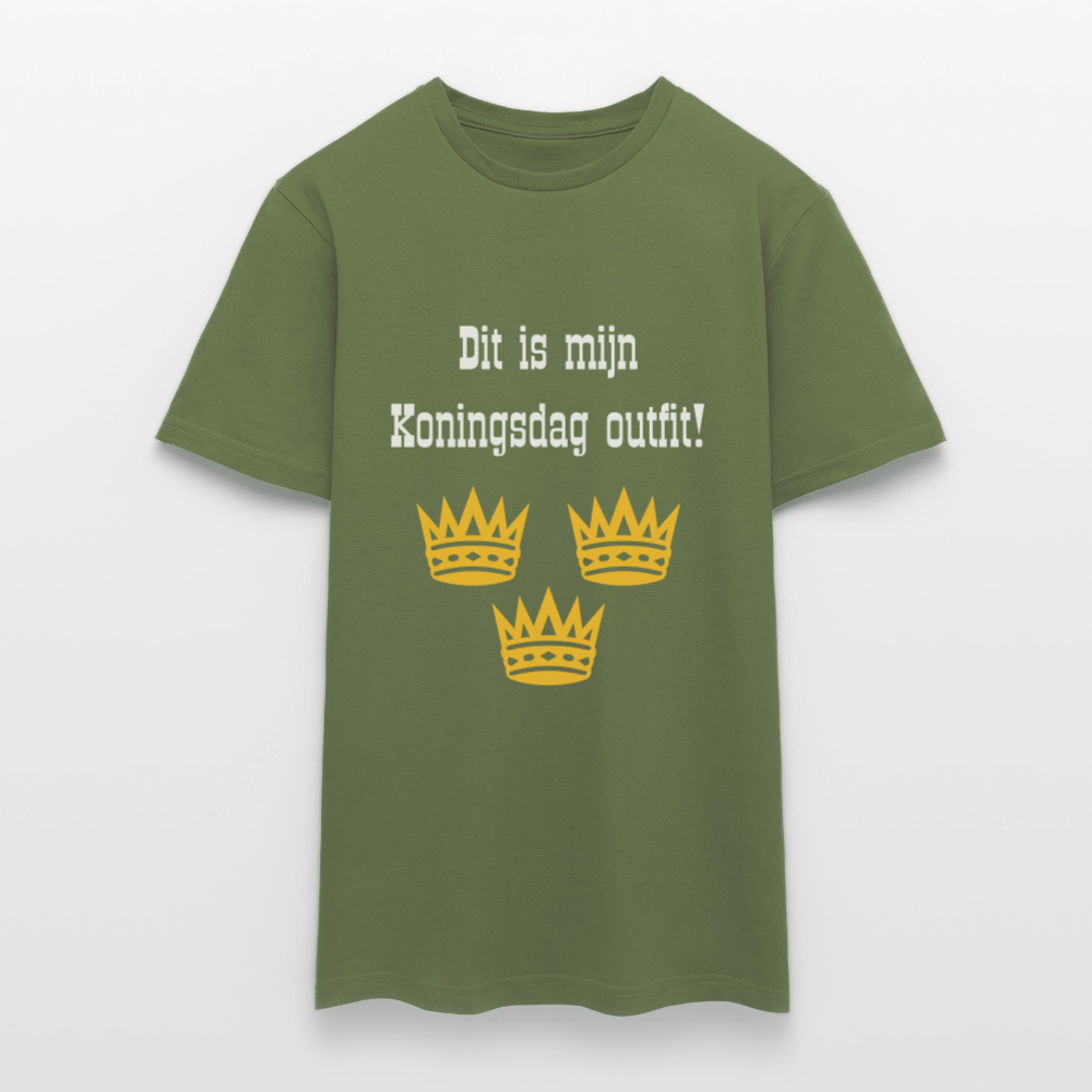 Dit Is Mijn Koningsdag Outfit! T-Shirt - military green