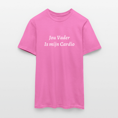 Jou Vader Is Mijn Cardio Shirt - pink