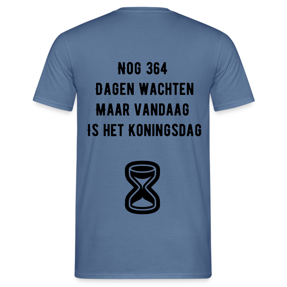 Koningsdag T-Shirt - dove blue 