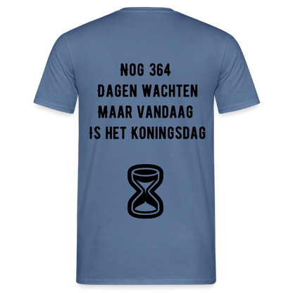 Koningsdag T-Shirt - dove blue 