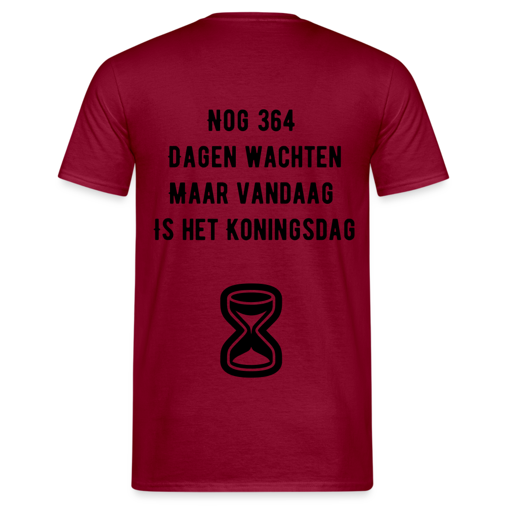 Koningsdag T-Shirt - brick red