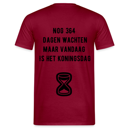 Koningsdag T-Shirt - brick red