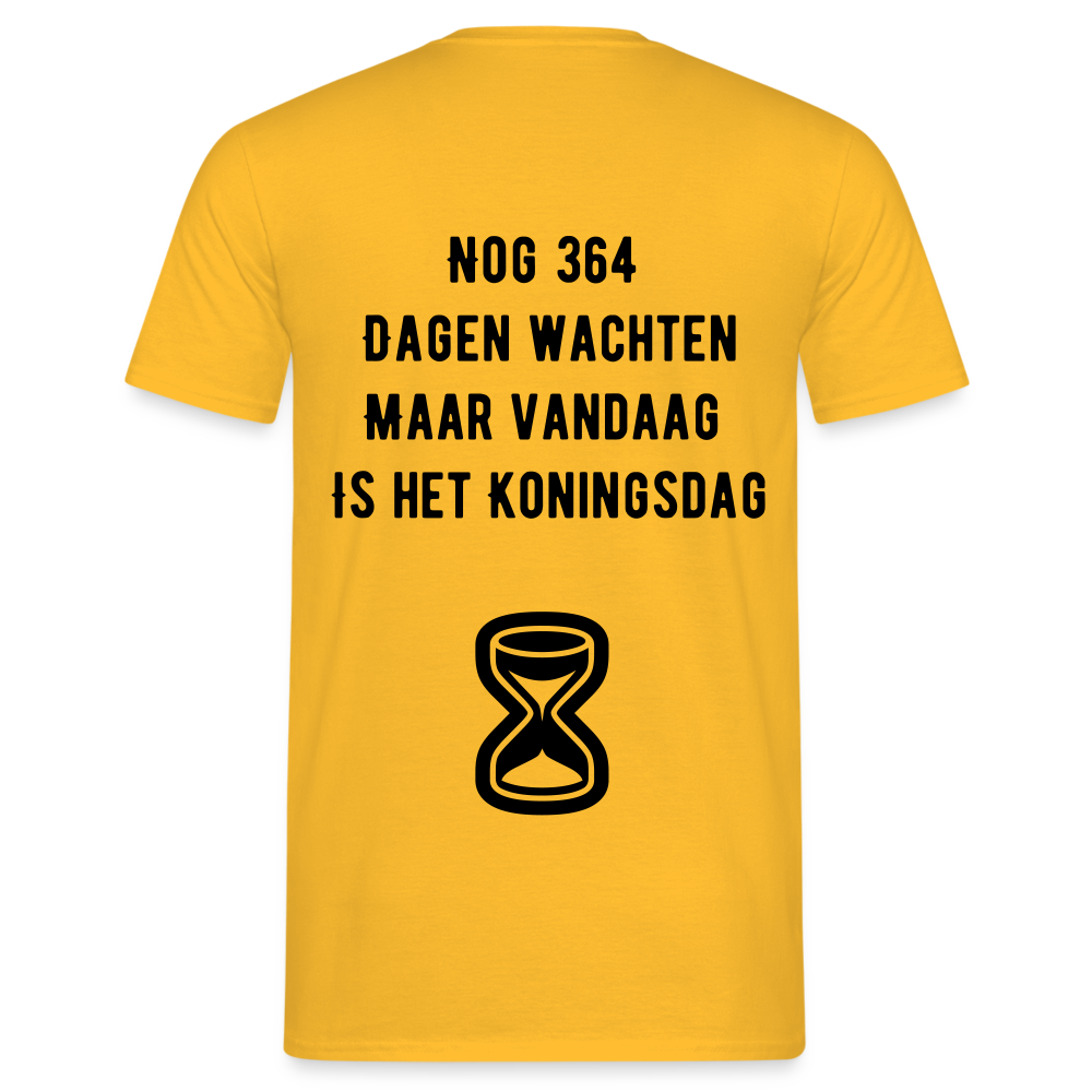 Koningsdag T-Shirt - yellow