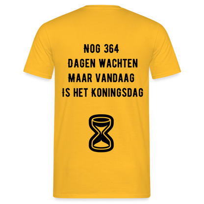 Koningsdag T-Shirt - yellow