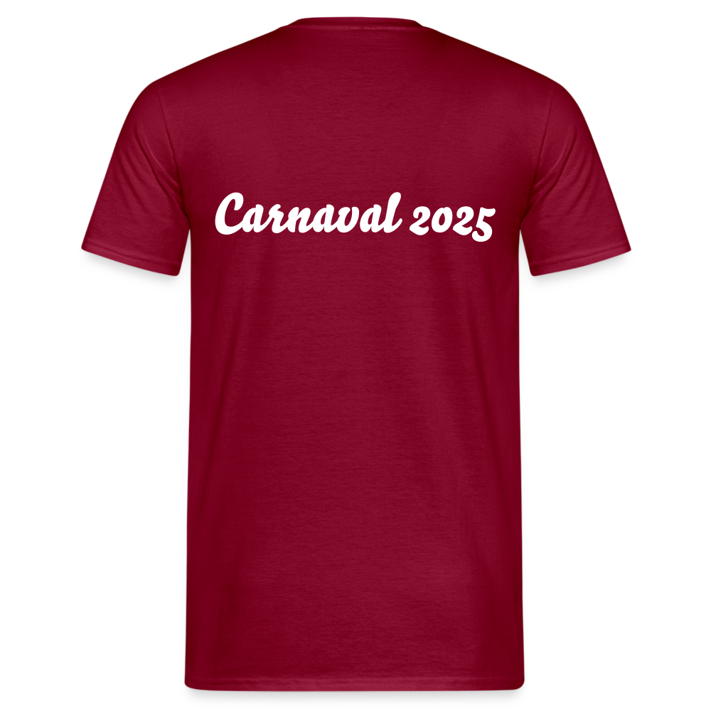 Maak Je Niet Druk! Carnaval T-Shirt - brick red