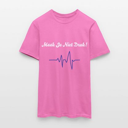 Maak Je Niet Druk! Carnaval T-Shirt - pink