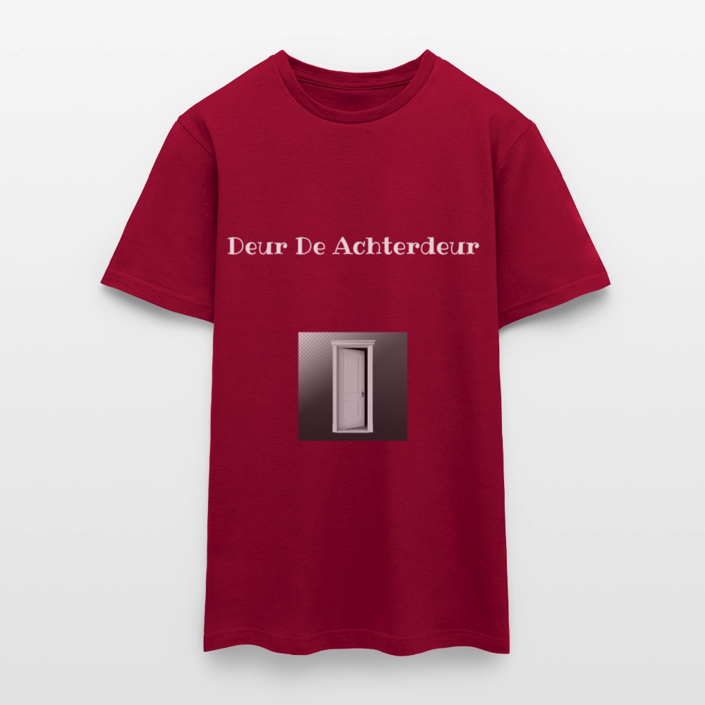 Deur De Achterdeur Carnaval T-Shirt - brick red