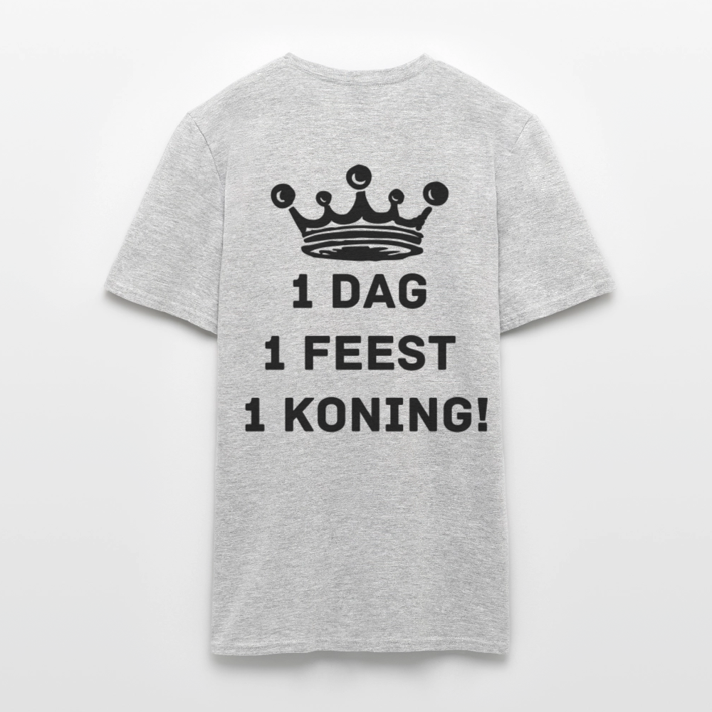 Koningsdag T-Shirt - heather grey