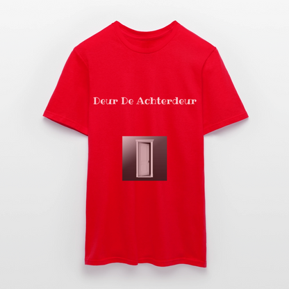 Deur De Achterdeur Carnaval T-Shirt - red