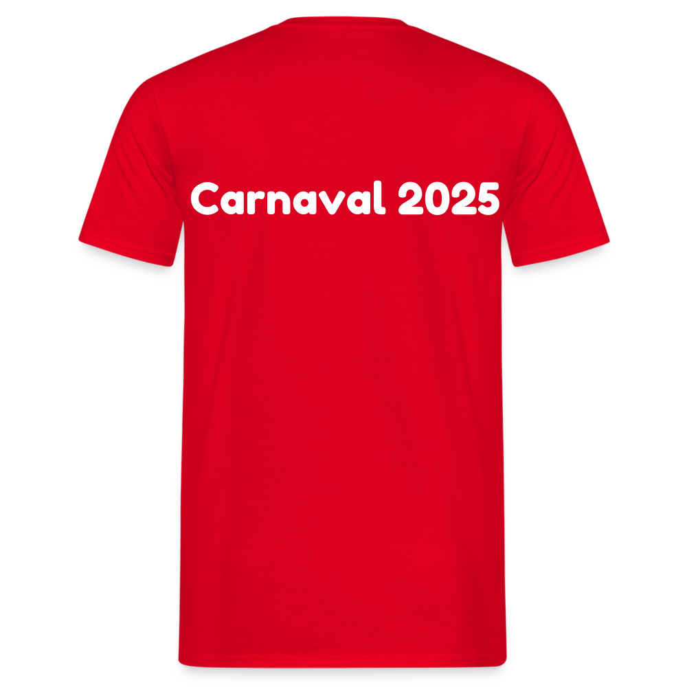 Deur De Achterdeur Carnaval T-Shirt - red