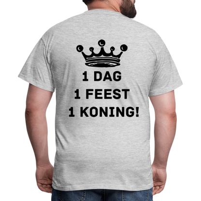 Koningsdag T-Shirt - heather grey