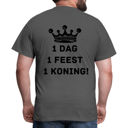 Koningsdag T-Shirt - charcoal grey