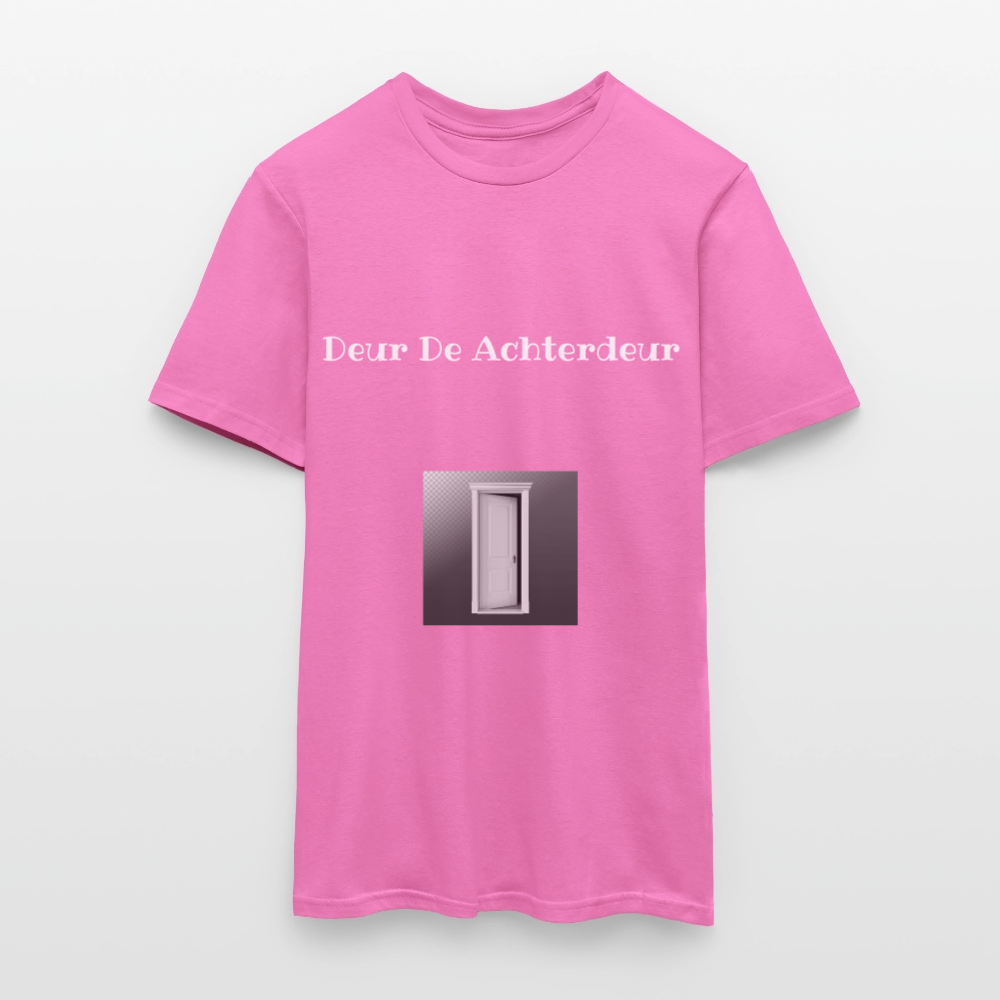 Deur De Achterdeur Carnaval T-Shirt - pink