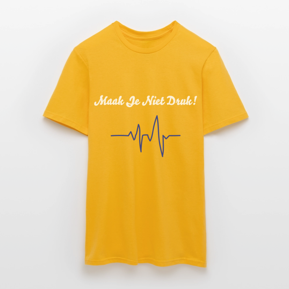 Maak Je Niet Druk! Carnaval T-Shirt - yellow