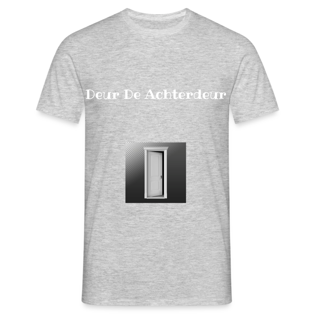 Deur De Achterdeur Carnaval T-Shirt - heather grey