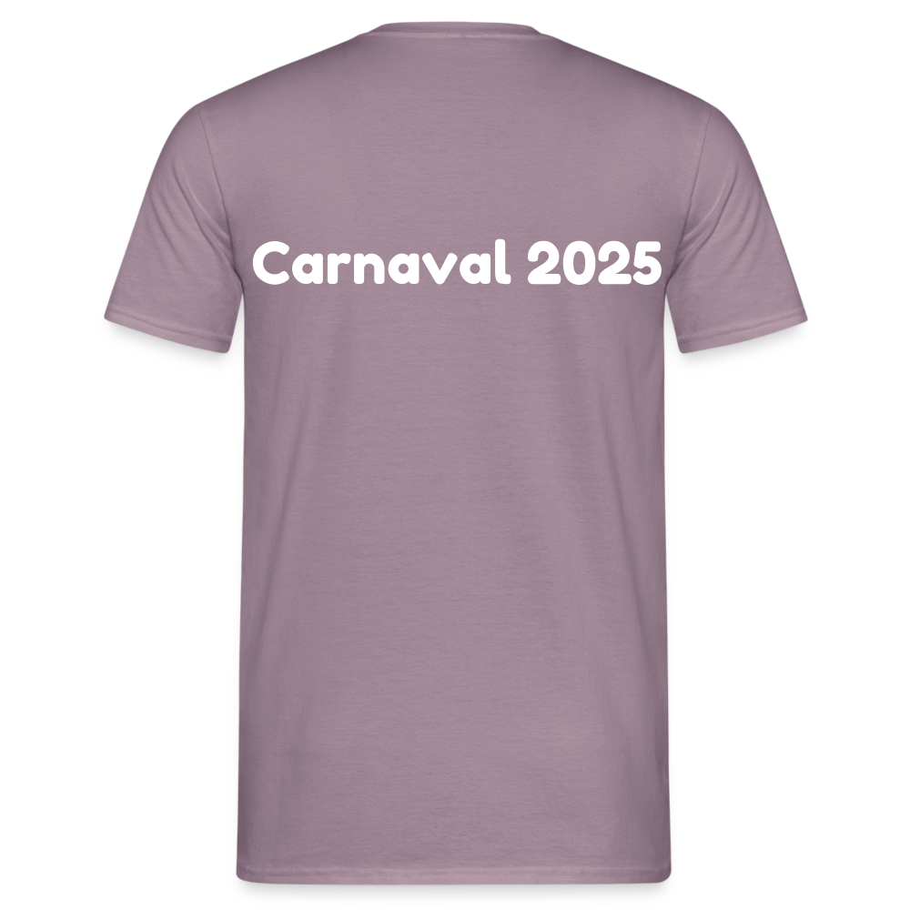 Deur De Achterdeur Carnaval T-Shirt - purple-grey 