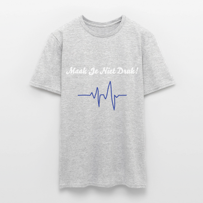 Maak Je Niet Druk! Carnaval T-Shirt - heather grey