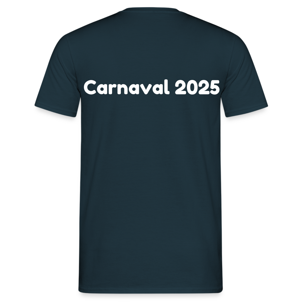 Deur De Achterdeur Carnaval T-Shirt - navy