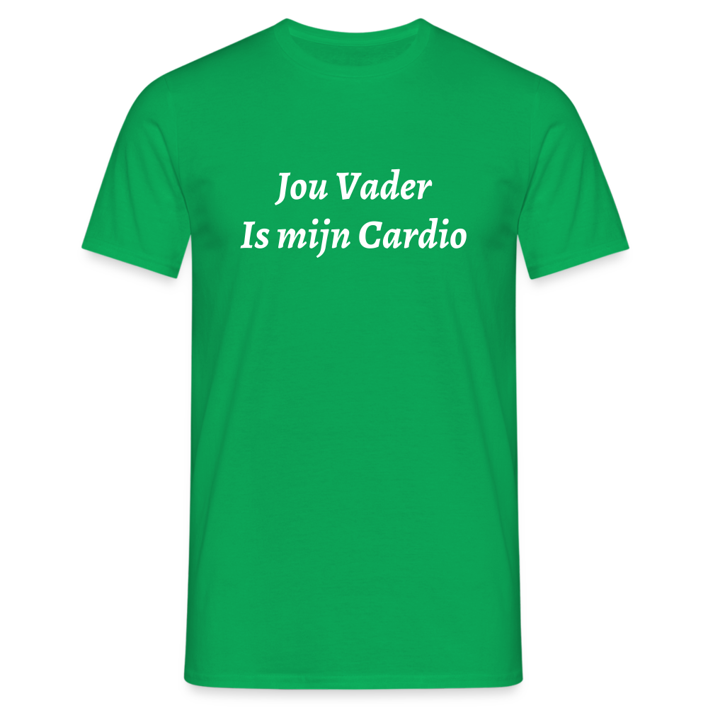 Jou Vader Is Mijn Cardio Shirt - kelly green