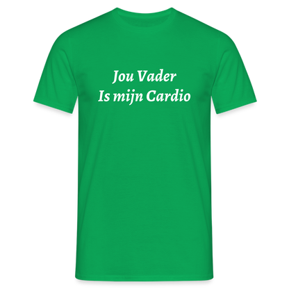 Jou Vader Is Mijn Cardio Shirt - kelly green