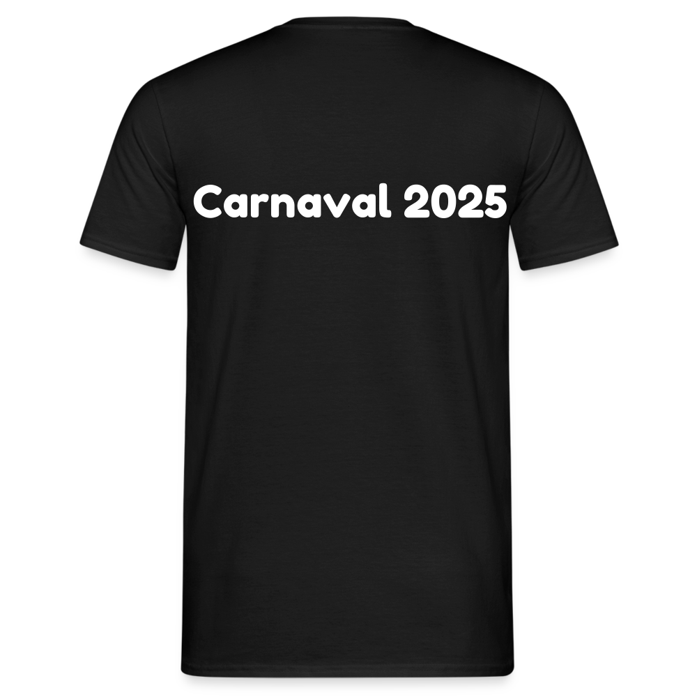 Deur De Achterdeur Carnaval T-Shirt - black