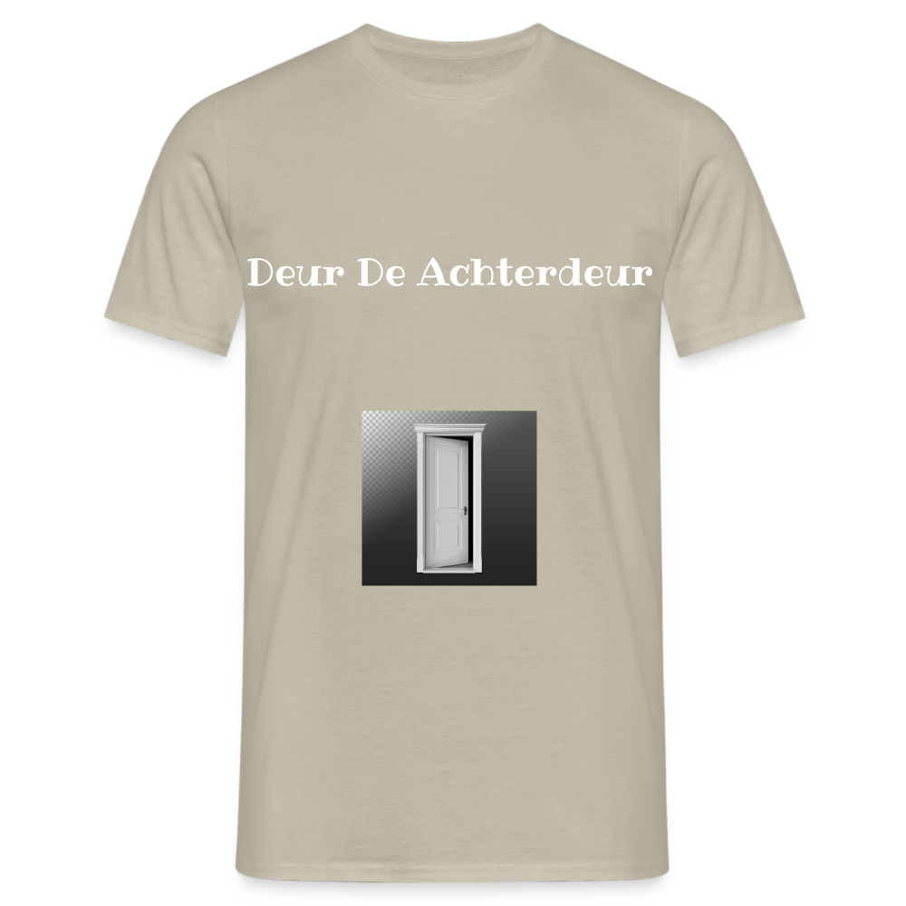 Deur De Achterdeur Carnaval T-Shirt - sand beige