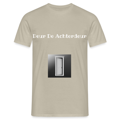 Deur De Achterdeur Carnaval T-Shirt - sand beige