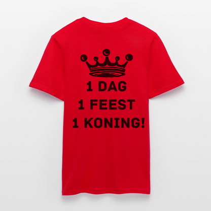 Koningsdag T-Shirt - red