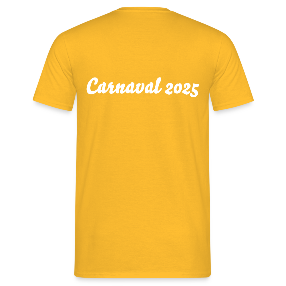 Maak Je Niet Druk! Carnaval T-Shirt - yellow