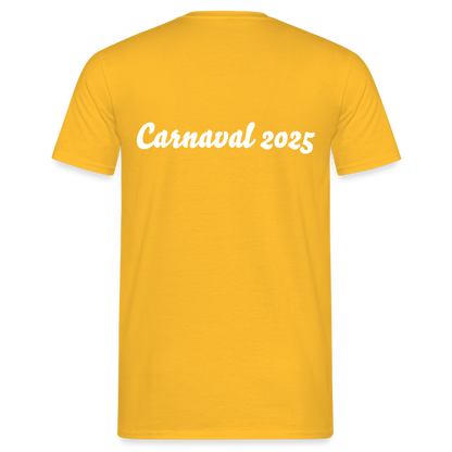 Maak Je Niet Druk! Carnaval T-Shirt - yellow