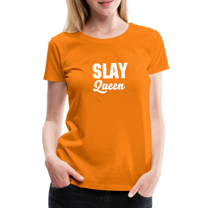 Slay Queen Shirt - orange