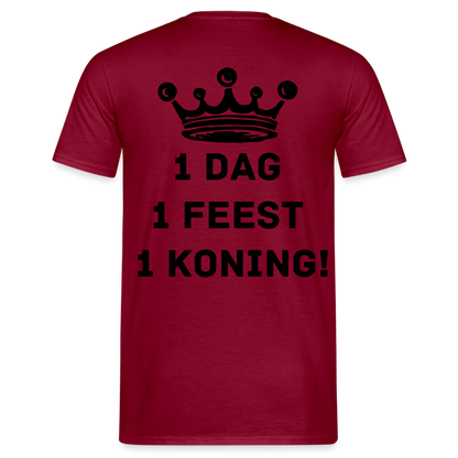 Koningsdag T-Shirt - brick red