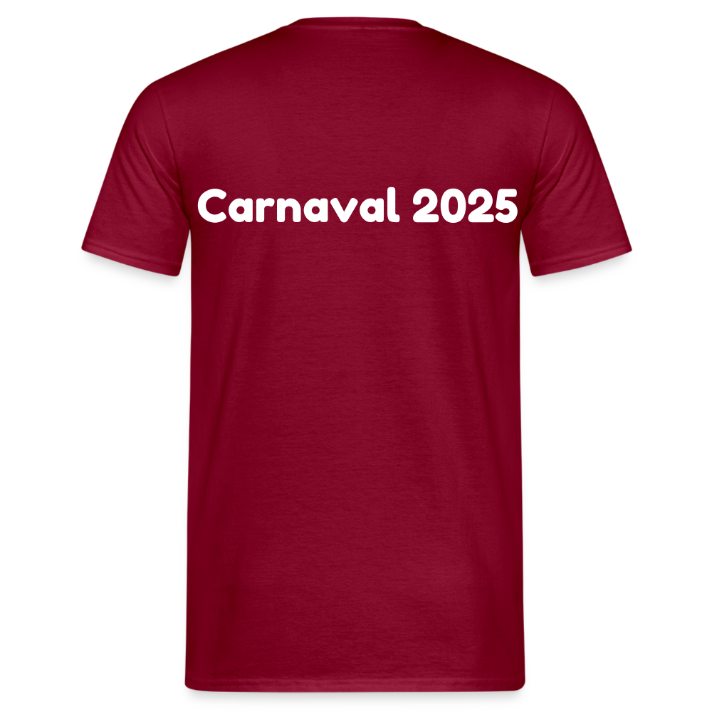 Deur De Achterdeur Carnaval T-Shirt - brick red