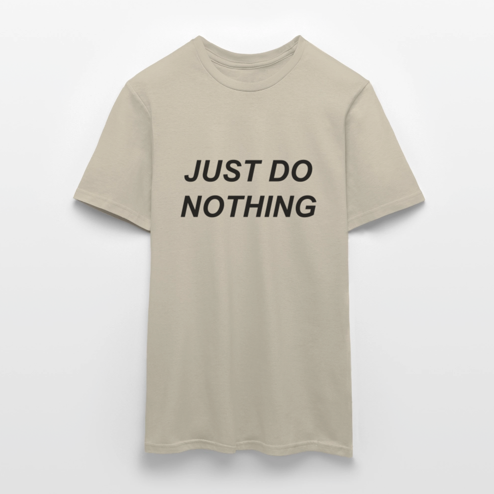 Just Do Nothing Shirt - sand beige