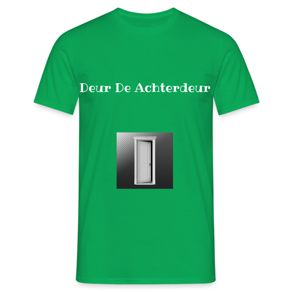 Deur De Achterdeur Carnaval T-Shirt - kelly green