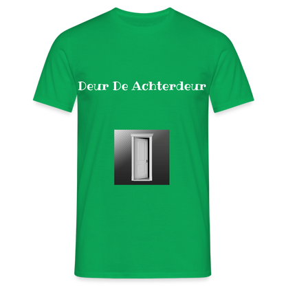 Deur De Achterdeur Carnaval T-Shirt - kelly green