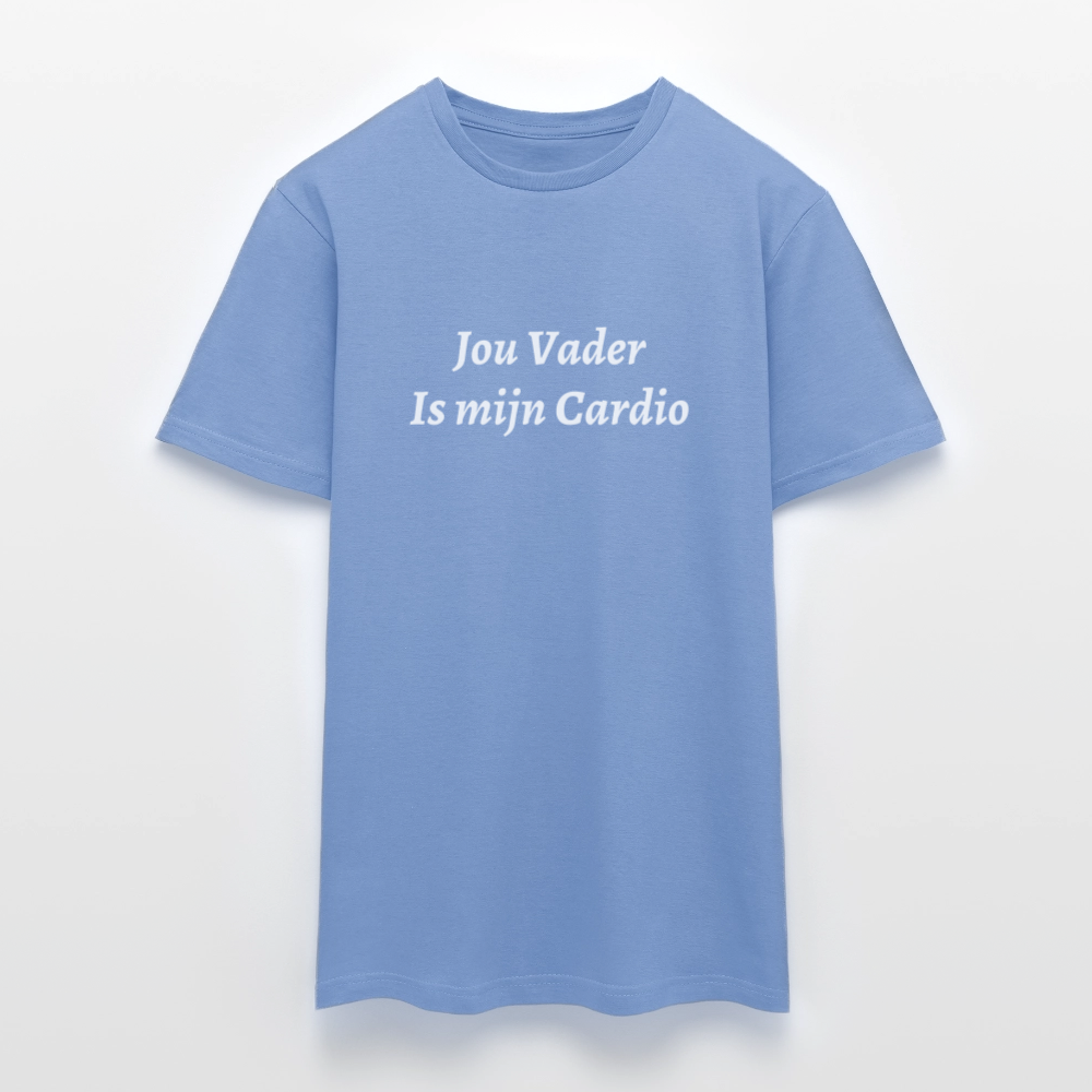 Jou Vader Is Mijn Cardio Shirt - carolina blue