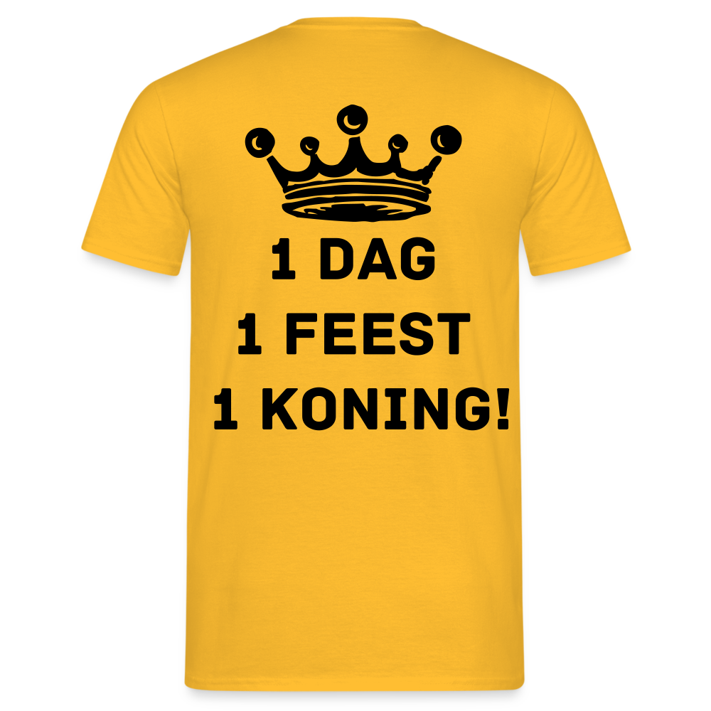 Koningsdag T-Shirt - yellow