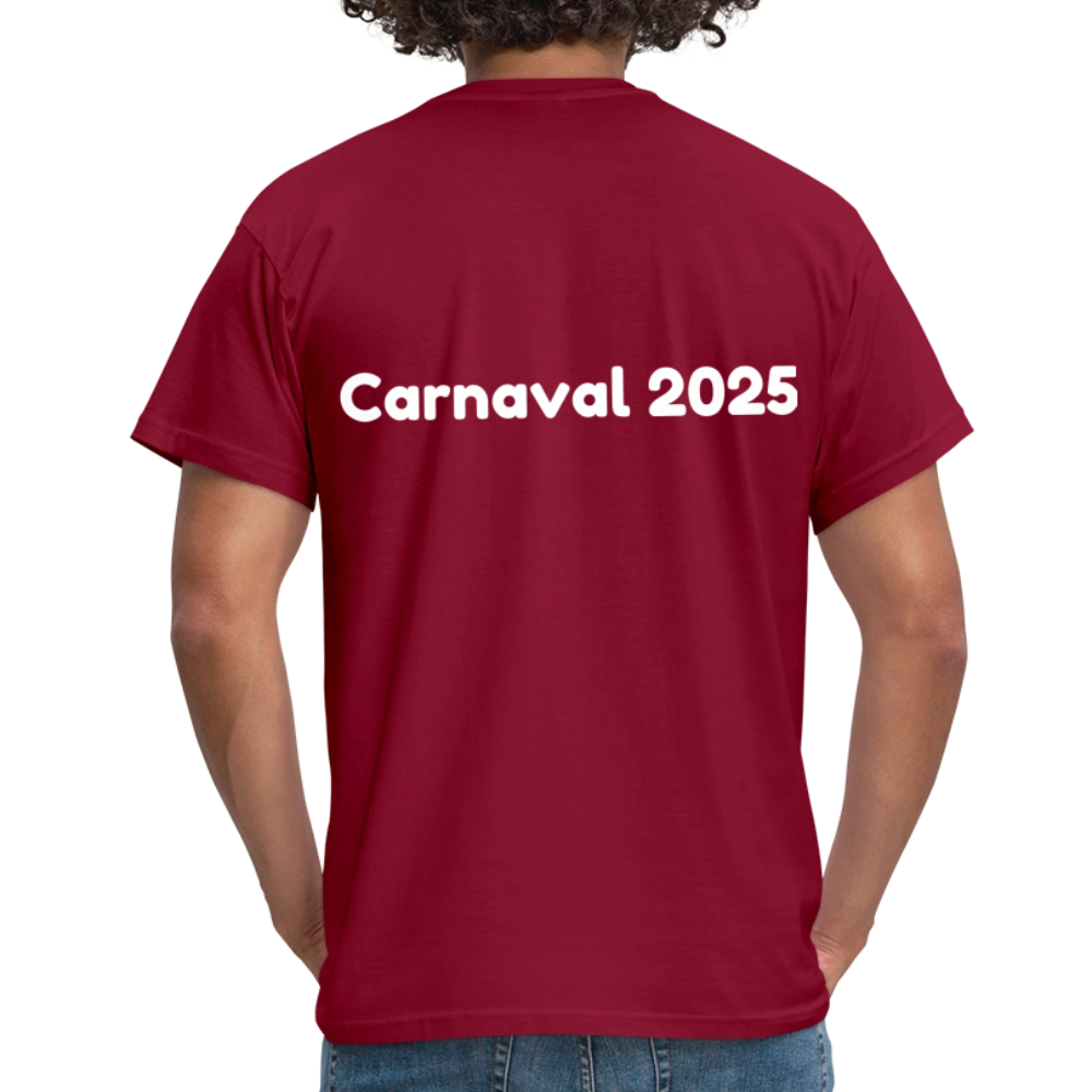 Deur De Achterdeur Carnaval T-Shirt - brick red