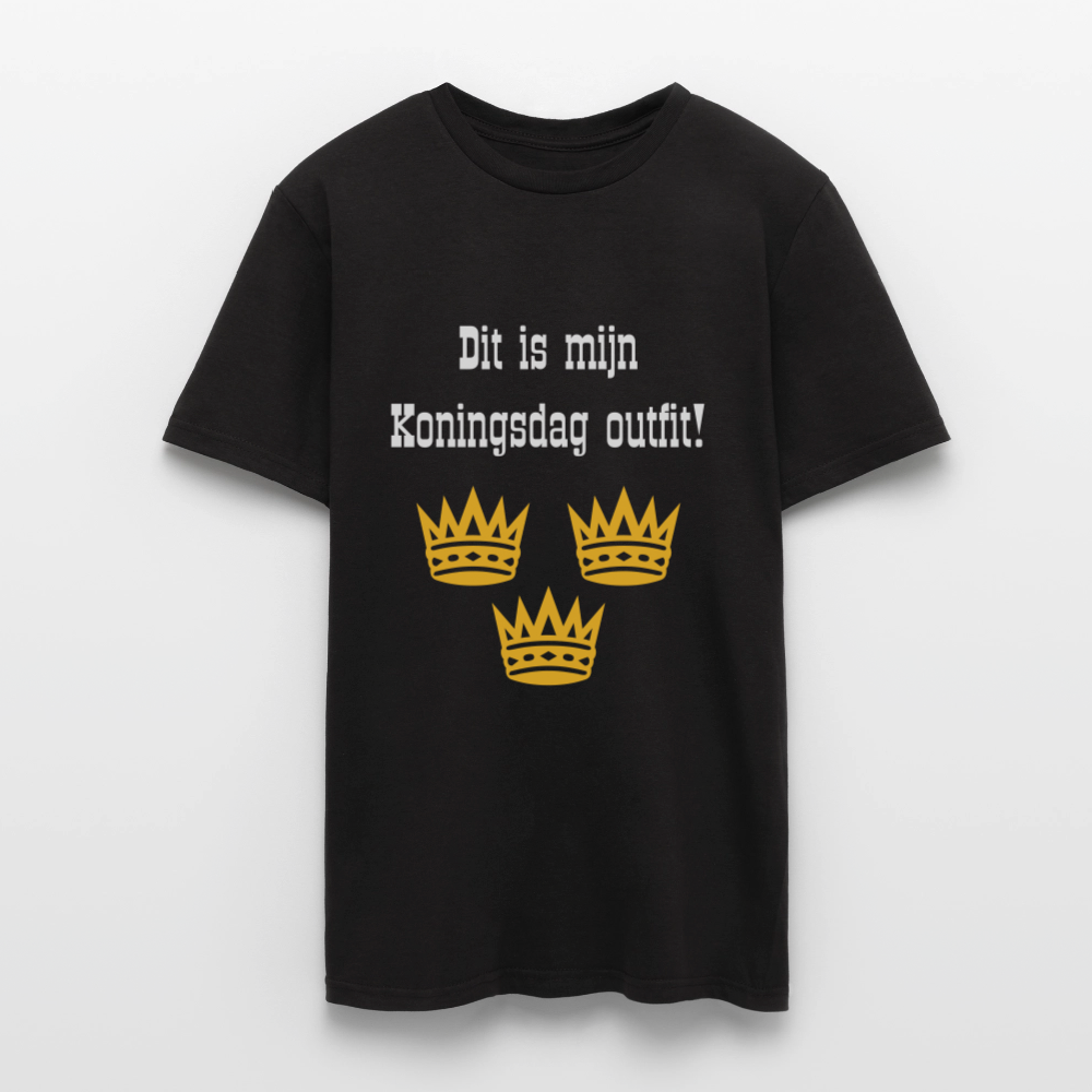 Dit Is Mijn Koningsdag Outfit! T-Shirt - black