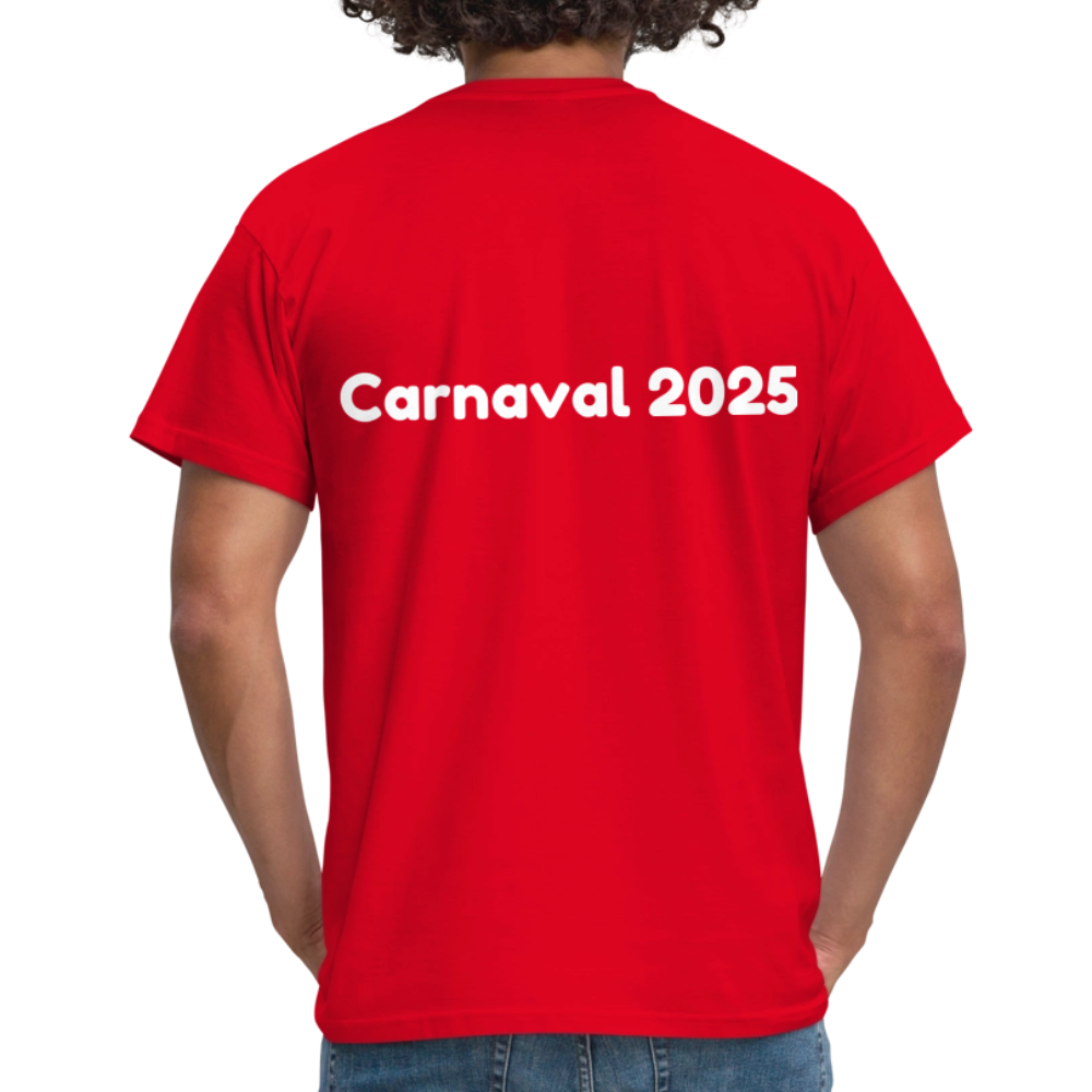 Deur De Achterdeur Carnaval T-Shirt - red