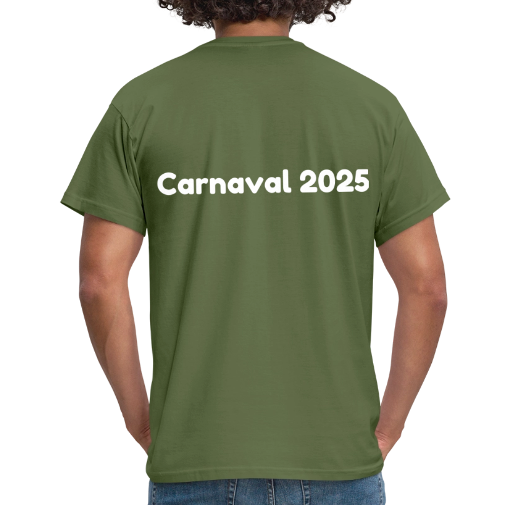 Deur De Achterdeur Carnaval T-Shirt - military green