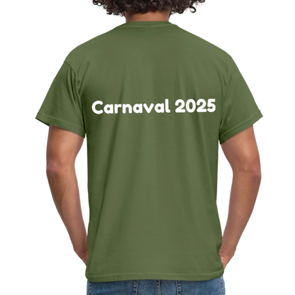 Deur De Achterdeur Carnaval T-Shirt - military green